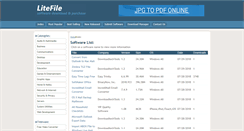 Desktop Screenshot of litefile.com