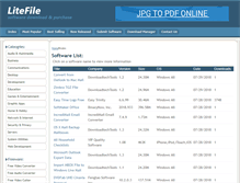 Tablet Screenshot of litefile.com